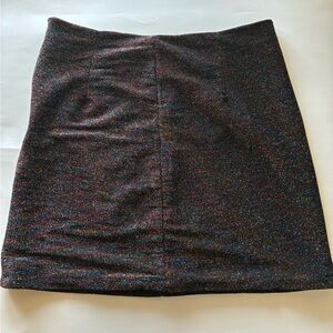 Medium Mulaya multicolored shimmery mini skirt—- very cute!!
